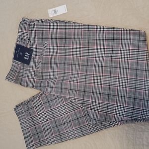 NWT Plaid Skinny Ankle Pants from Gap Factory, Size 18